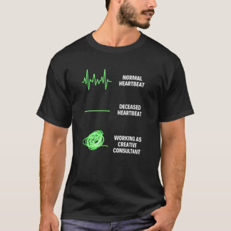Creatief consultant werknemer Creatief consultant T-shirt