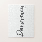 Creatief, cool, modern, speelzaam designDemocratie Legpuzzel (Verticaal)