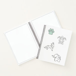 Creatief dier schetsen notitieboek