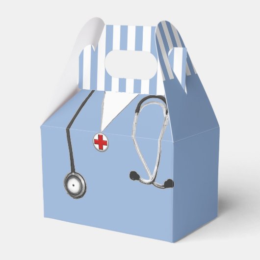 Creatief Dokter Feest Bedankdoosjes (Voorkant Zijde)