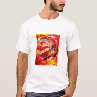Creatief door zomerse zonnestralen t-shirt