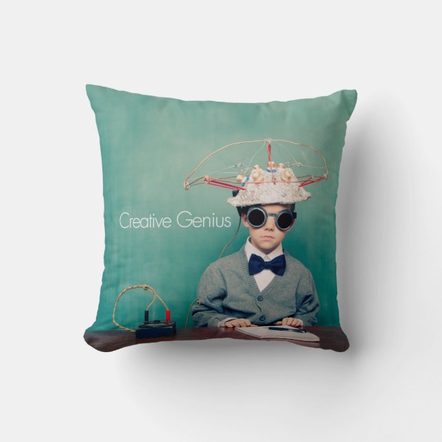 CREATIEF GENIUS REtro Decorative Pillow Kussen (Voorkant)