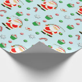 Creatief Gevist kerstcadeau Cadeaupapier (Hoek)