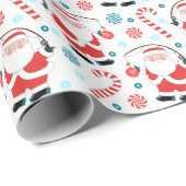 Creatief Gevist kerstvakantie Cadeaupapier (Rol Hoek)