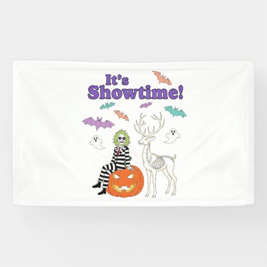 Creatief Halloween thema Spandoek (Horizontaal)