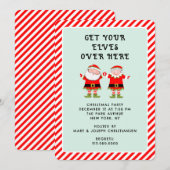 Creatief kerstfeest kaart (Voorkant / Achterkant)