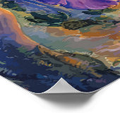 Creatief kunstontwerp poster (Hoek)