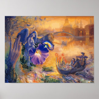 Creatief kunstontwerp poster