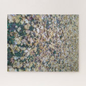 Creatief landschap verlaat herfst foto puzzel legpuzzel (Horizontaal)