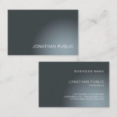 Creatief licht en schaduw modern visitekaartje (Voorkant / Achterkant)