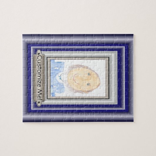 Creatief Lijst en mat voor uw masterstuk Legpuzzel (Horizontaal)