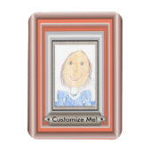 Creatief Lijst en mat voor uw masterstuk Magneet (Verticaal)