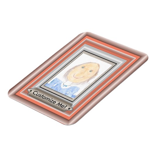 Creatief Lijst en mat voor uw masterstuk Magneet (Linkerzijde)