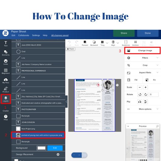 Creatief Minimalistisch Schoon CV
