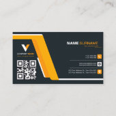 Creatief Modern Elegant Visitekaartje (Achterkant)