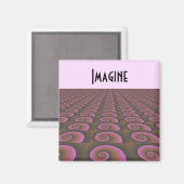 Creatief Motivatie ontwerp Magneet (Voorkant / Achterkant)