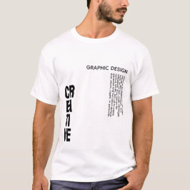 Creatief ontwerp definitie T-Shirt
