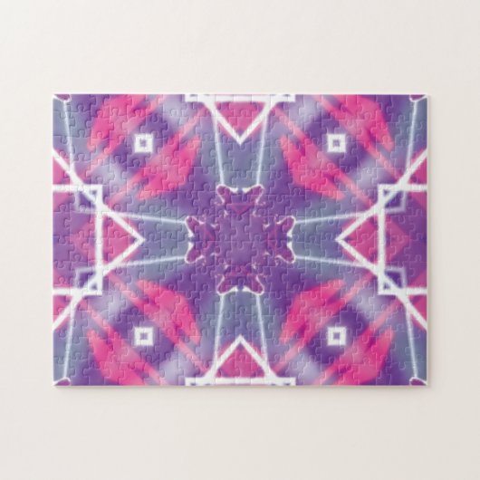 Creatief patroonpuzzel legpuzzel (Horizontaal)