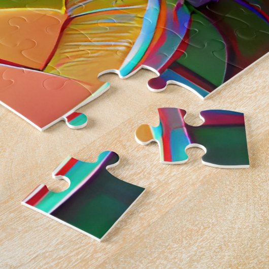 Creatief patroonpuzzel legpuzzel (Zijkant)