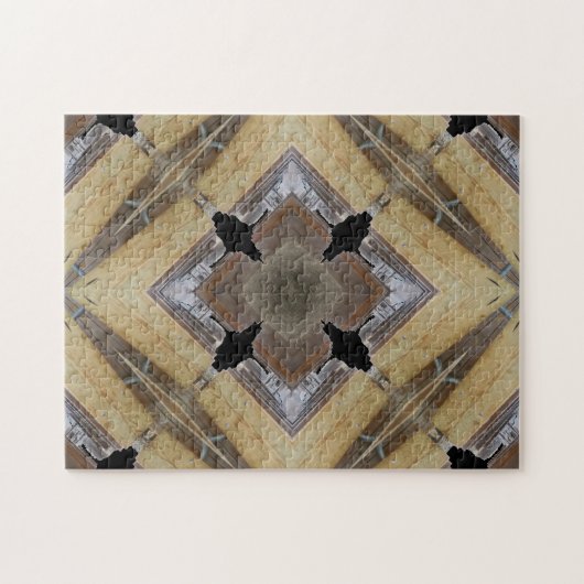 Creatief patroonpuzzel legpuzzel (Horizontaal)