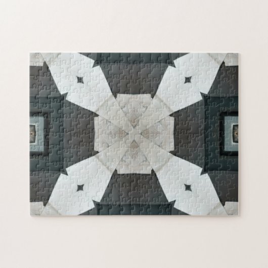 Creatief patroonpuzzel legpuzzel (Horizontaal)