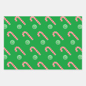 Creatief Pickleball Kerstmis vakantie cadeau Inpakpapier Vel (Voorkant 3)