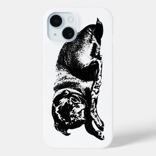 Creatief Schild, Slanke Beveiliging Case-Mate iPhone Case (Achterkant)