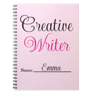 Creatief Schrijver Pastel Roze Notitieboek
