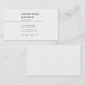 Creatief stijlvol grafisch ontwerp, professioneel  visitekaartje (Voorkant / Achterkant)