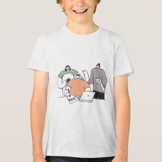 Creatief Teamwerk – Waar Ideeën, Koffie & Samenwer Tri-Blend Shirt