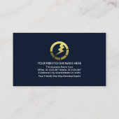 Creatief thuis elektrisch bedradingssysteem visitekaartje (Achterkant)