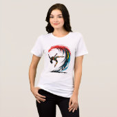 Creatief Tri-Blend Shirt (Voorkant volledig)