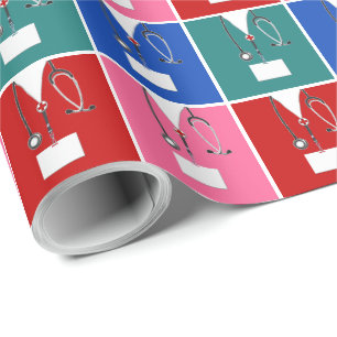 Creatief verpleegster cadeaupapier