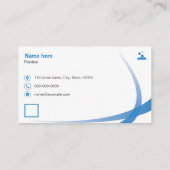 Creatief Visitekaartje (Achterkant)