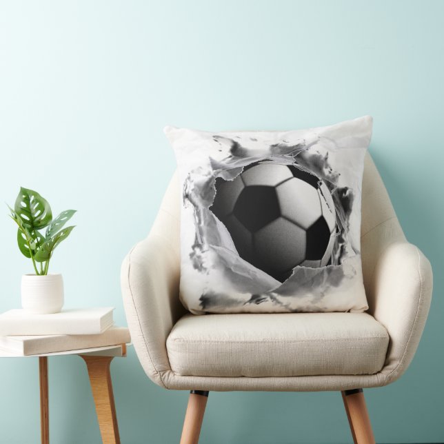 Creatief Voetbal Decor Kussen (Stoel)