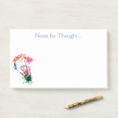 Creatief Waterverf Briefpapier Post-it® Notes (Op bureau)