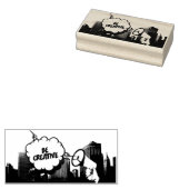 Creatief zijn 	rubberstempel (Gestempeld)