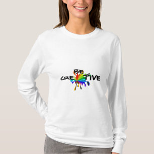Creatief zijn t-shirt