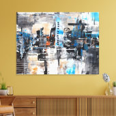 Creaties Abstract artwork Canvas Afdruk (Insitu (Woonkamer))