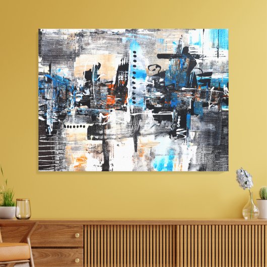 Creaties Abstract artwork Canvas Afdruk (Insitu (Woonkamer))