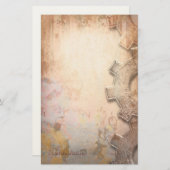 Creatiestation Station - Steampunk Stationery Briefpapier (Voorkant / Achterkant)