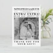 Creatieve aangepaste minimalistische krant foto br kaart (Staand voorkant)