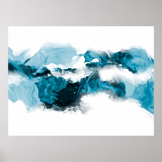 Creatieve abstracte handgeschilderde achtergrond,  poster (Voorkant)