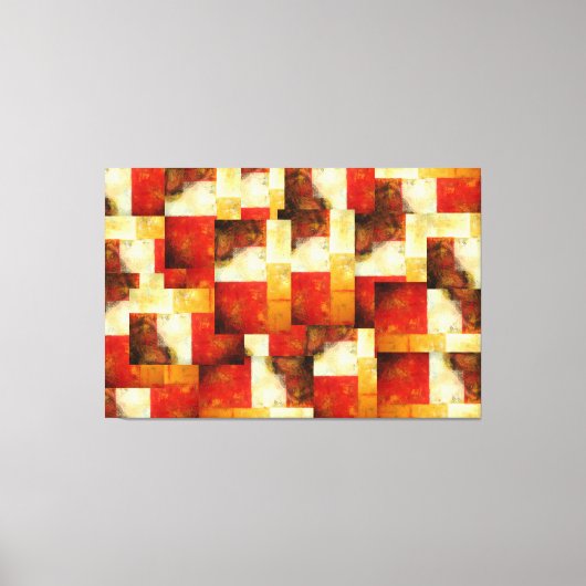 Creatieve Abstracte kunst verpakt canvas (Voorkant)