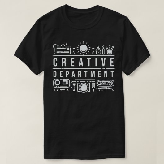 Creatieve afdeling 1 t-shirt (Design voorkant)