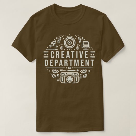 Creatieve afdeling 2 t-shirt (Design voorkant)