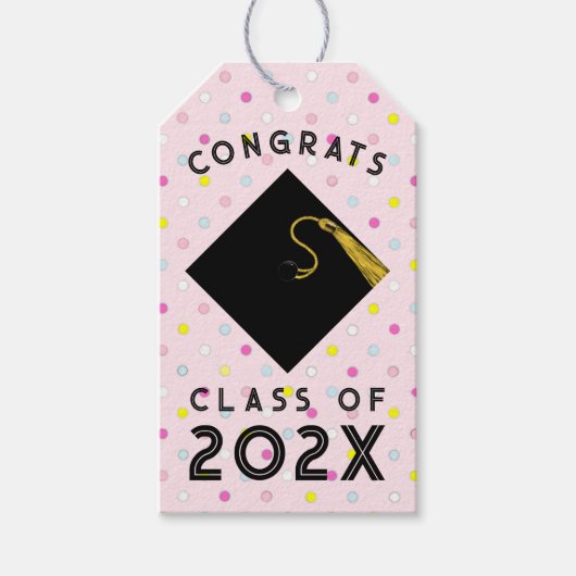 Creatieve Afstudeerfeest Cadeaulabel (Voorkant)