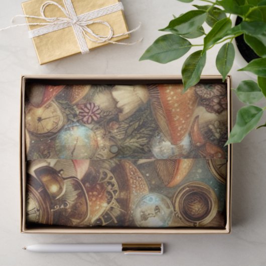 Creatieve Alice Wonderland  Art Decoupage Tissuepapier (Geschenk)