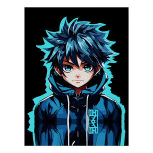 Creatieve anime kunst aan de muur   Jongens 09 Perfect Poster