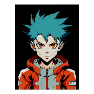 Creatieve Anime Muur Kunst Jongens 03 Perfect Poster